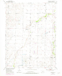 Leader SW Colorado Historical topographic map, 1:24000 scale, 7.5 X 7.5 Minute, Year 1952