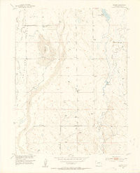 Leader Colorado Historical topographic map, 1:24000 scale, 7.5 X 7.5 Minute, Year 1951