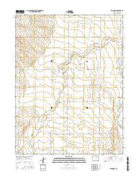 Leader SW Colorado Current topographic map, 1:24000 scale, 7.5 X 7.5 Minute, Year 2016