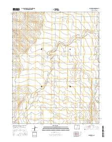 Leader SW Colorado Current topographic map, 1:24000 scale, 7.5 X 7.5 Minute, Year 2016