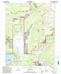 Leadville North Colorado Historical topographic map, 1:24000 scale, 7.5 X 7.5 Minute, Year 1994