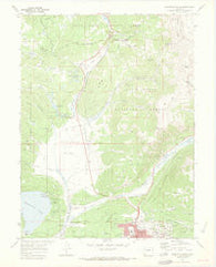 Leadville North Colorado Historical topographic map, 1:24000 scale, 7.5 X 7.5 Minute, Year 1970