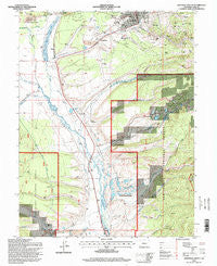 Leadville South Colorado Historical topographic map, 1:24000 scale, 7.5 X 7.5 Minute, Year 1994