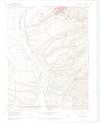 Leadville South Colorado Historical topographic map, 1:24000 scale, 7.5 X 7.5 Minute, Year 1969