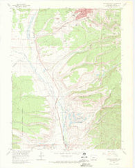 Leadville South Colorado Historical topographic map, 1:24000 scale, 7.5 X 7.5 Minute, Year 1969