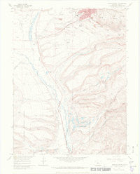 Leadville South Colorado Historical topographic map, 1:24000 scale, 7.5 X 7.5 Minute, Year 1969