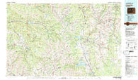 Leadville Colorado Historical topographic map, 1:100000 scale, 30 X 60 Minute, Year 1983