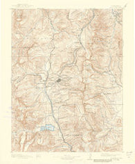 Leadville Colorado Historical topographic map, 1:125000 scale, 30 X 30 Minute, Year 1891