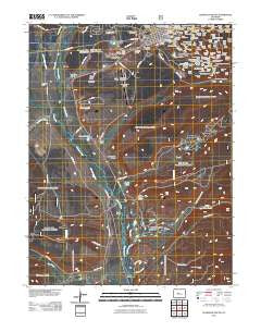Leadville South Colorado Historical topographic map, 1:24000 scale, 7.5 X 7.5 Minute, Year 2011
