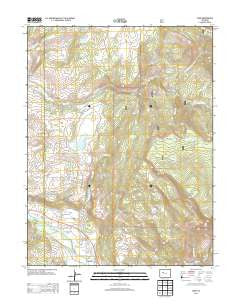Leon Colorado Historical topographic map, 1:24000 scale, 7.5 X 7.5 Minute, Year 2013