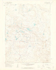 Leon Peak Colorado Historical topographic map, 1:24000 scale, 7.5 X 7.5 Minute, Year 1960