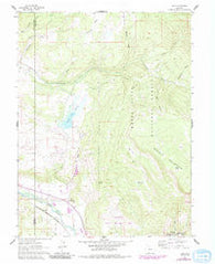 Leon Colorado Historical topographic map, 1:24000 scale, 7.5 X 7.5 Minute, Year 1961