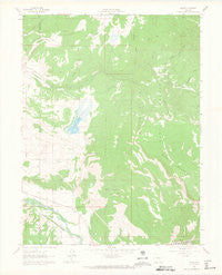 Leon Colorado Historical topographic map, 1:24000 scale, 7.5 X 7.5 Minute, Year 1961