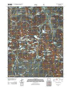 Leon Peak Colorado Historical topographic map, 1:24000 scale, 7.5 X 7.5 Minute, Year 2011