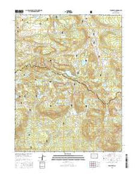 Leon Peak Colorado Current topographic map, 1:24000 scale, 7.5 X 7.5 Minute, Year 2016