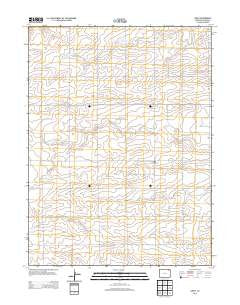 Leroy Colorado Historical topographic map, 1:24000 scale, 7.5 X 7.5 Minute, Year 2013