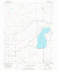Lewis Ranch Colorado Historical topographic map, 1:24000 scale, 7.5 X 7.5 Minute, Year 1955