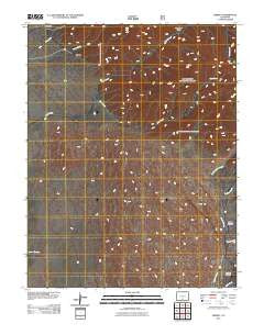 Liberty Colorado Historical topographic map, 1:24000 scale, 7.5 X 7.5 Minute, Year 2011