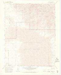 Liberty Colorado Historical topographic map, 1:24000 scale, 7.5 X 7.5 Minute, Year 1967