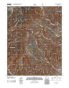 Lime Creek Colorado Historical topographic map, 1:24000 scale, 7.5 X 7.5 Minute, Year 2011