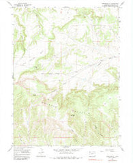 Limestone Hill Colorado Historical topographic map, 1:24000 scale, 7.5 X 7.5 Minute, Year 1966