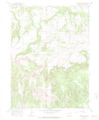 Limestone Hill Colorado Historical topographic map, 1:24000 scale, 7.5 X 7.5 Minute, Year 1966