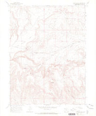 Limestone Hill Colorado Historical topographic map, 1:24000 scale, 7.5 X 7.5 Minute, Year 1966