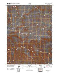 Limestone Hill Colorado Historical topographic map, 1:24000 scale, 7.5 X 7.5 Minute, Year 2010