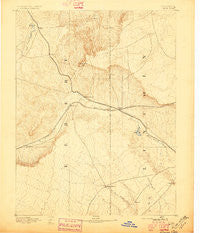 Limon Colorado Historical topographic map, 1:125000 scale, 30 X 30 Minute, Year 1892