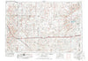 Limon Colorado Historical topographic map, 1:250000 scale, 1 X 2 Degree, Year 1954