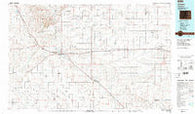 Limon Colorado Historical topographic map, 1:100000 scale, 30 X 60 Minute, Year 1984