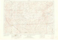 Limon Colorado Historical topographic map, 1:250000 scale, 1 X 2 Degree, Year 1954