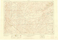 Limon Colorado Historical topographic map, 1:250000 scale, 1 X 2 Degree, Year 1958