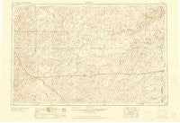 Limon Colorado Historical topographic map, 1:250000 scale, 1 X 2 Degree, Year 1958