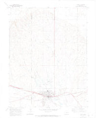 Limon Colorado Historical topographic map, 1:24000 scale, 7.5 X 7.5 Minute, Year 1970
