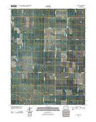 Lindon Colorado Historical topographic map, 1:24000 scale, 7.5 X 7.5 Minute, Year 2010