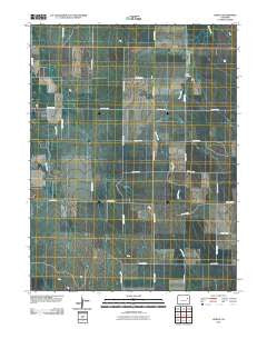 Lindon Colorado Historical topographic map, 1:24000 scale, 7.5 X 7.5 Minute, Year 2010
