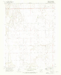Lindon NE Colorado Historical topographic map, 1:24000 scale, 7.5 X 7.5 Minute, Year 1973