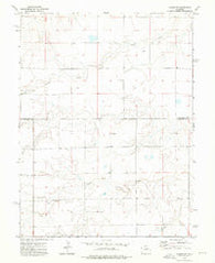 Lindon SW Colorado Historical topographic map, 1:24000 scale, 7.5 X 7.5 Minute, Year 1973