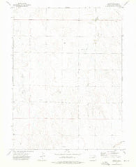 Lindon Colorado Historical topographic map, 1:24000 scale, 7.5 X 7.5 Minute, Year 1973