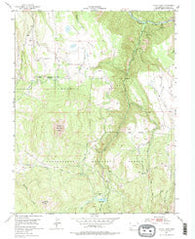 Little Cone Colorado Historical topographic map, 1:24000 scale, 7.5 X 7.5 Minute, Year 1953