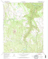 Little Cone Colorado Historical topographic map, 1:24000 scale, 7.5 X 7.5 Minute, Year 1953