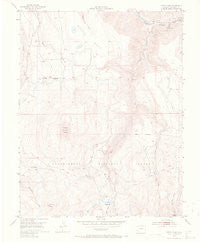 Little Cone Colorado Historical topographic map, 1:24000 scale, 7.5 X 7.5 Minute, Year 1953