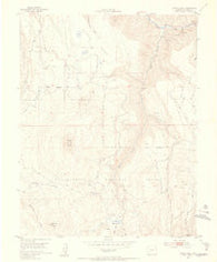Little Cone Colorado Historical topographic map, 1:24000 scale, 7.5 X 7.5 Minute, Year 1953