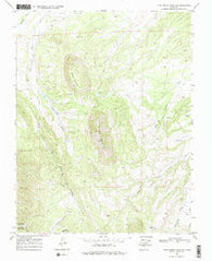 Little Sheep Mountain Colorado Historical topographic map, 1:24000 scale, 7.5 X 7.5 Minute, Year 1969