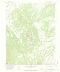 Little Sheep Mountain Colorado Historical topographic map, 1:24000 scale, 7.5 X 7.5 Minute, Year 1969