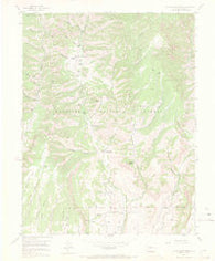 Little Soap Park Colorado Historical topographic map, 1:24000 scale, 7.5 X 7.5 Minute, Year 1954