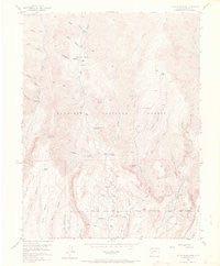 Little Soap Park Colorado Historical topographic map, 1:24000 scale, 7.5 X 7.5 Minute, Year 1954