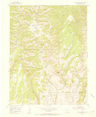 Little Soap Park Colorado Historical topographic map, 1:24000 scale, 7.5 X 7.5 Minute, Year 1954