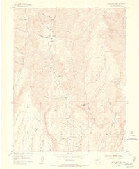 Little Soap Park Colorado Historical topographic map, 1:24000 scale, 7.5 X 7.5 Minute, Year 1954